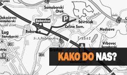 kako do nas - web banner